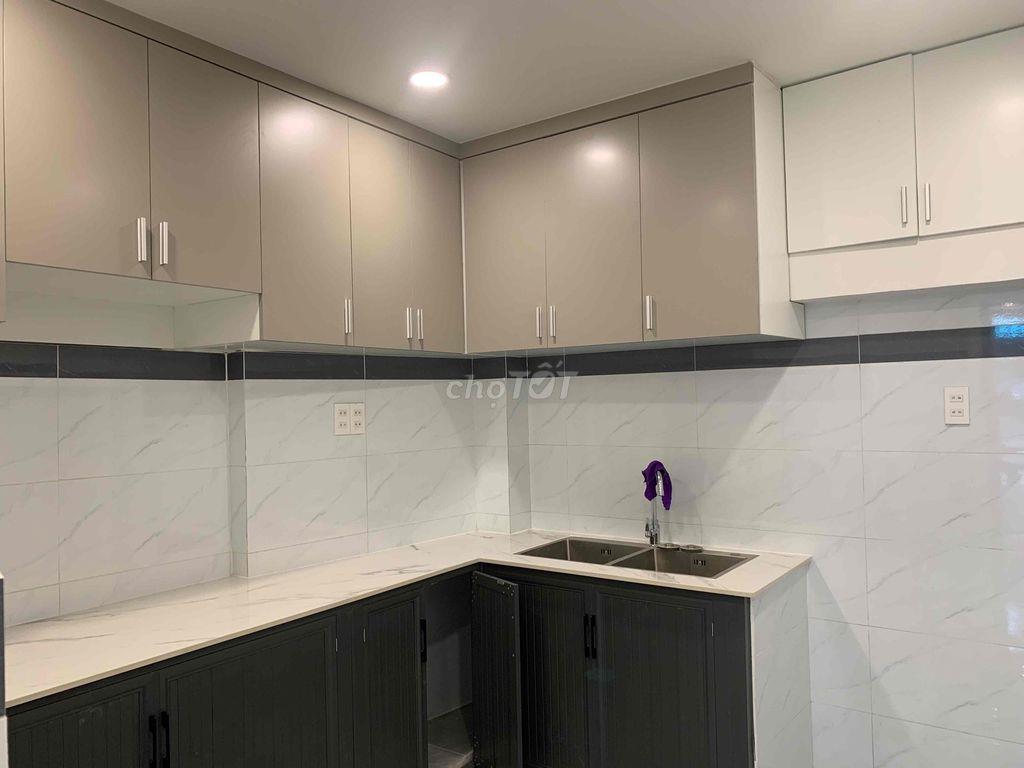 NHÀ MỚI XỊN, HẺM XE HƠI, 1 TRỆT 2L SÂN THƯỢNG 3P. NGỦ, N.THẤT MỚI OK