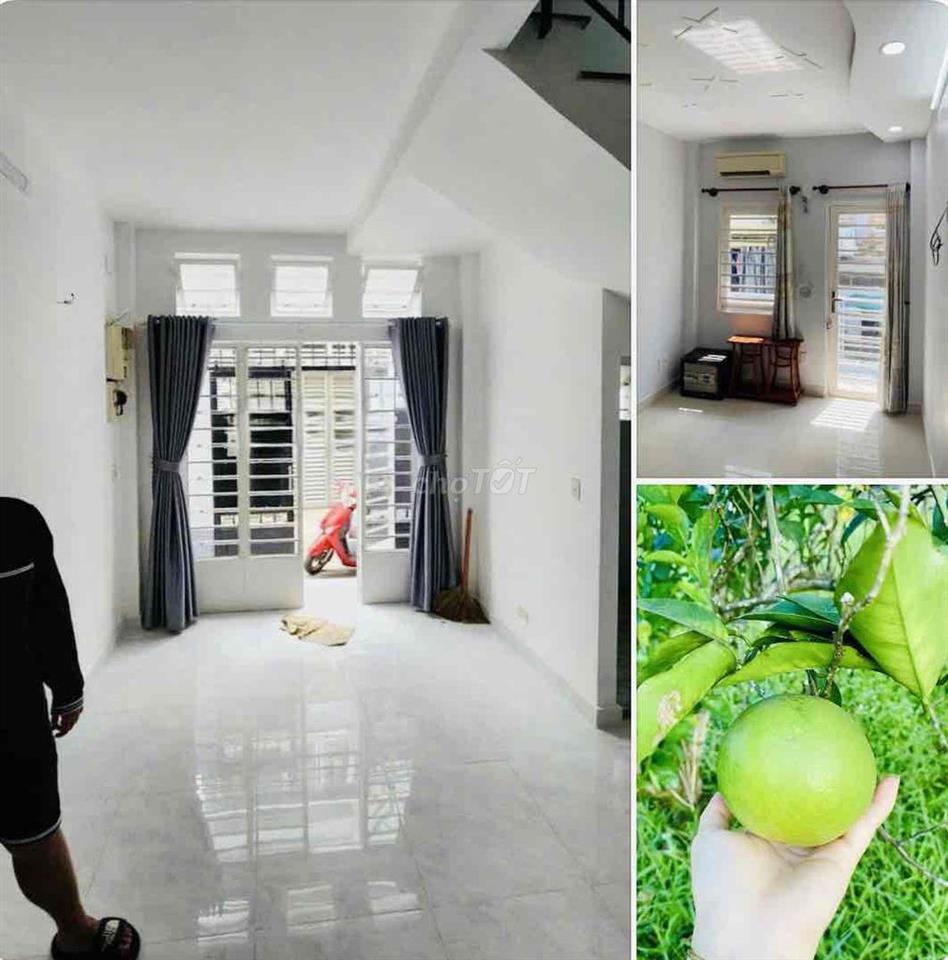 NHÀ MỚI RỘNG, gần chợ BÀ CHIỂU, PDLuu & Q1, 1 TRỆT 1 LẦU, ở & lv OK