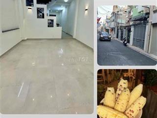 NHÀ MỚI, HẺM XE HƠI, 1 TRỆT 2 LẦU, 2P. NGỦ RỘNG, ở gd Làm việc OK