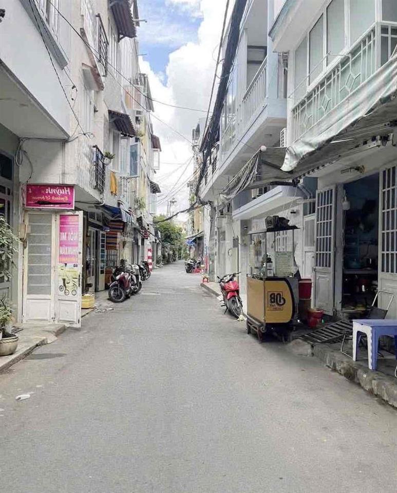 NHÀ GIÁ BÌNH DÂN - HẺM XE HƠI KD ONLINE, 1 TRỆT 2 LẦU, 2P. NGỦ OK