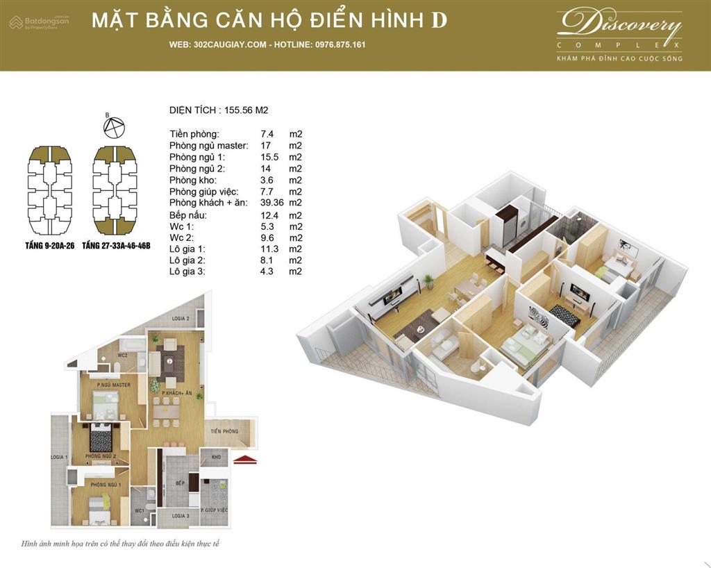 Danh sách mới nhất ch chính chủ gửi bán tại discovery complex 302 cầu giấy tháng 5/2026  giá chuẩn