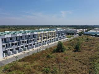 Bán nhà phố 1 trệt 1 lầu trong khu công nghiệp phước đông, sổ hồng riêng có sẵn.