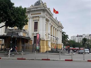 Bán mảnh đất vàng trung tâm hoàn kiếm sát nhà hát lớn lô góc ô tô tránh dt 139m mt 20m giá cực tốt