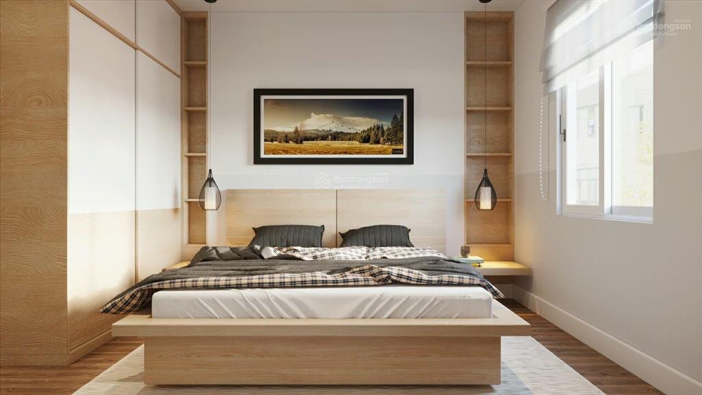 Mình bán căn hộ 2pn, 62m², sổ đỏ, full nt, tầng cao hướng mát giá 4.6 tỷ tại phương đông green park