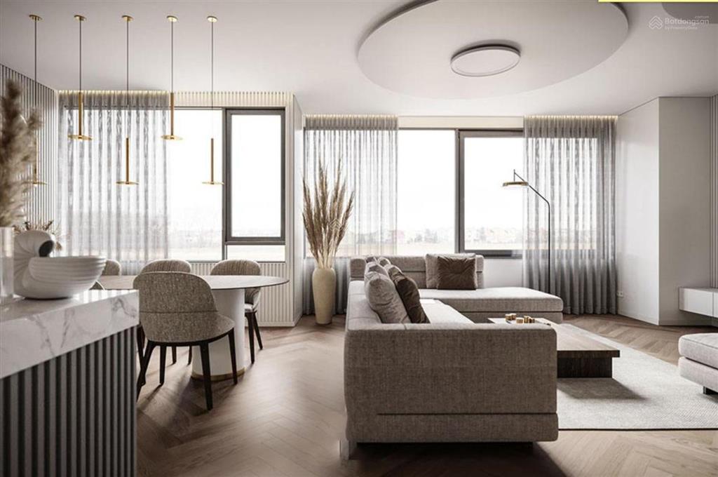 Mình bán căn hộ 2pn, 62m², sổ đỏ, full nt, tầng cao hướng mát giá 4.6 tỷ tại phương đông green park