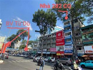 BÁN NHÀ MẶT TIỀN 282 CỐNG QUỲNH, Q. 1, TP.HCM