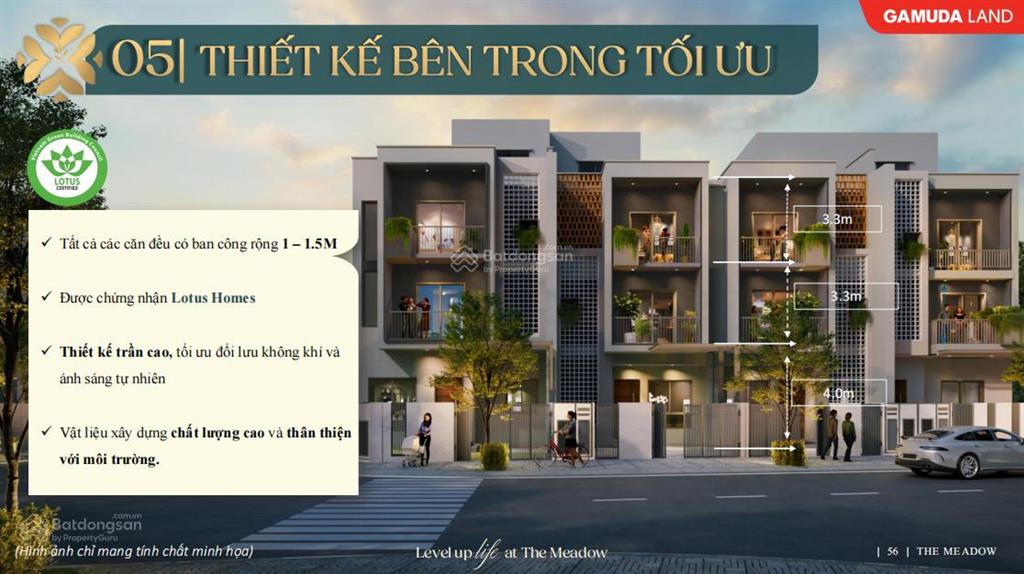 Tin được không? dự án nhà phố the meadow bình chánh chỉ 20% nhận nhà, trả chậm 5% cho 36 tháng