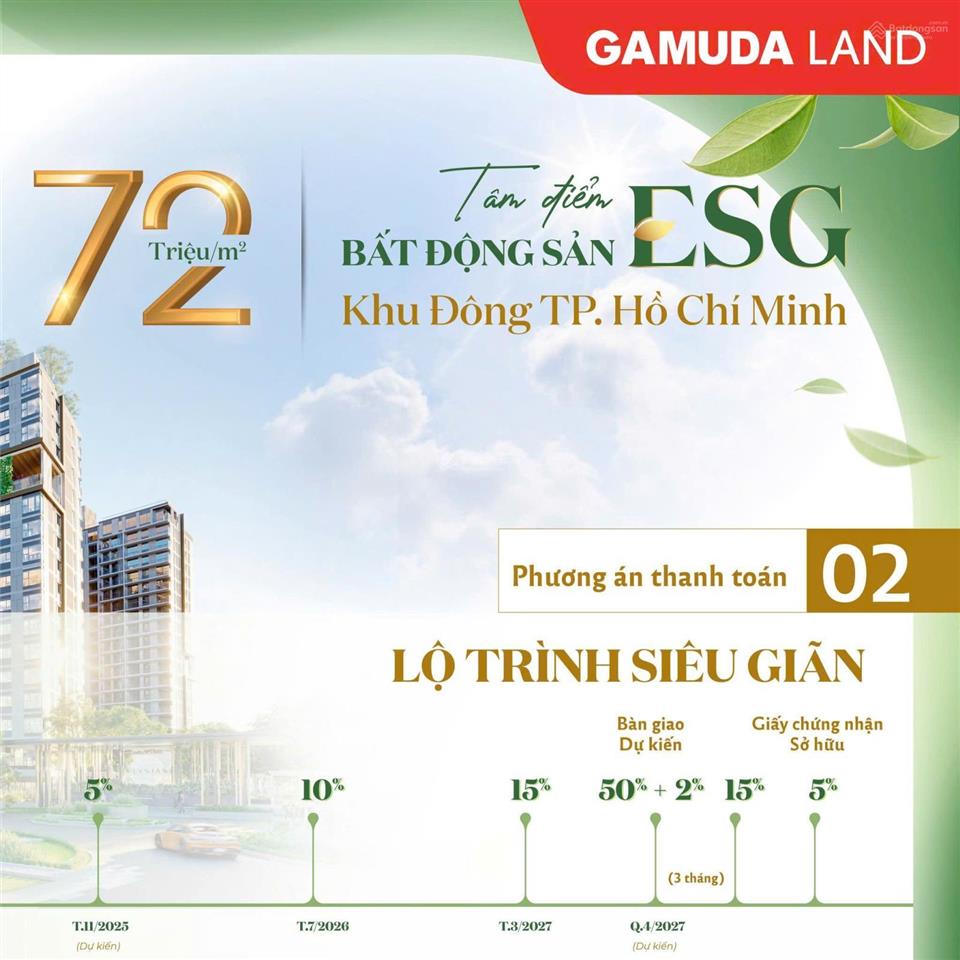 Hàng dự án elysian q9 gamuda land, giá 3,5 tỷ, ưu tiên chọn căn đẹp