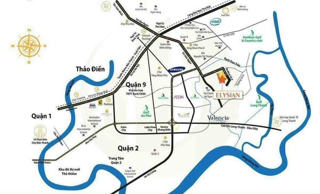 Bán huề vốn giá gốc hợp đồng căn 2pn 82m2 elysian q9 không chênh giá hđ 6,1 tỷ