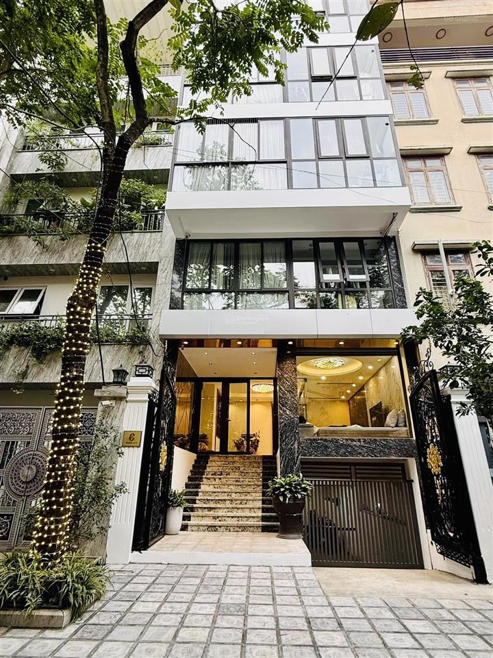 Toà văn phòng có hầm kiến trúc sư thiết kết hiện đại, 78m2 9 tầng thang máy gara ô tô, hơn 30 tỷ