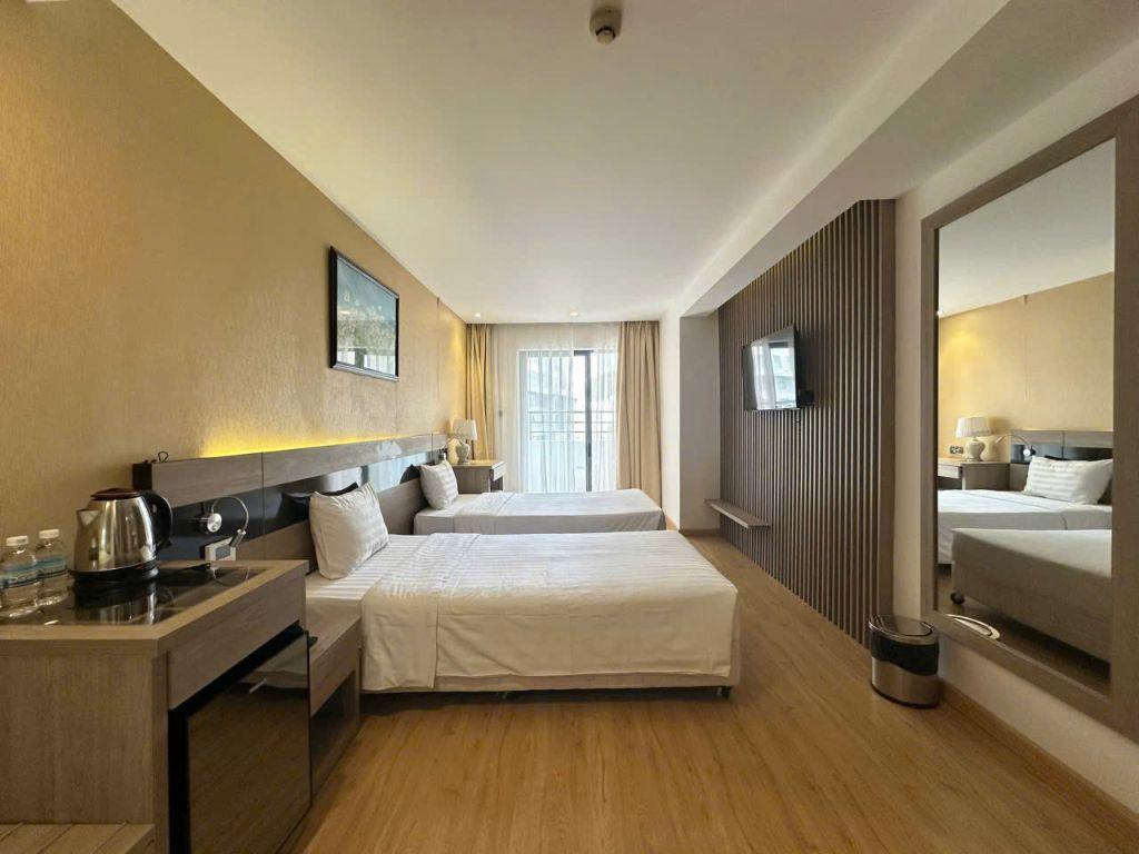 Căn Hộ Studio cho 2 người, Mường Thanh Viễn Triều, Nha Trang, giá 650k/đêm - 7 triệu/tháng