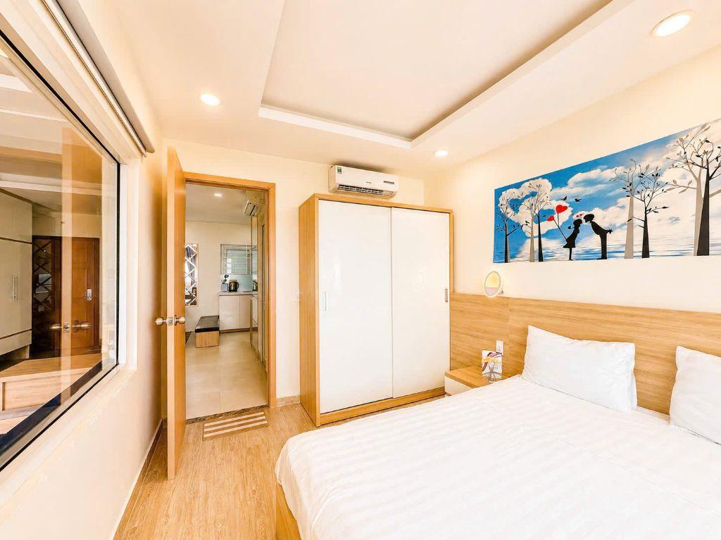 CHO THUÊ CĂN HỘ 1PN MƯỜNG THANH VIỄN TRIỀU, NHA TRANG, VIEW BIỂN, GIÁ 17 TRIỆU/THÁNG