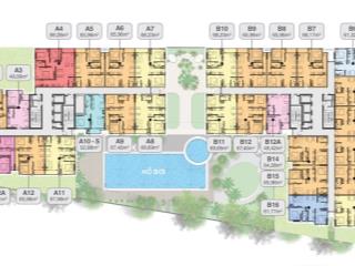 Cho thuê cc moonlight residences, 12 triệu vnd, 68m2, đẹp, nhiều tiện ích