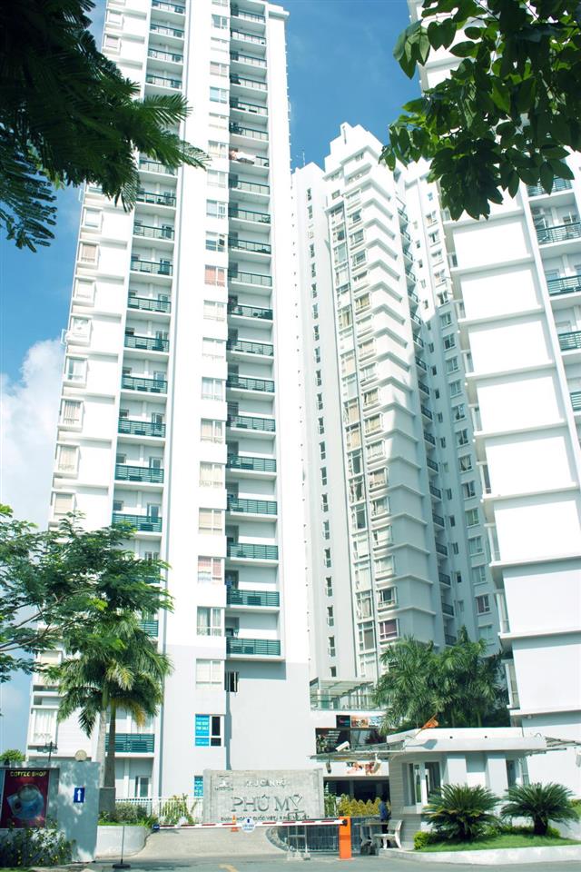 Cần cho thuê căn 4pn chung cư phú mỹ quận 7
