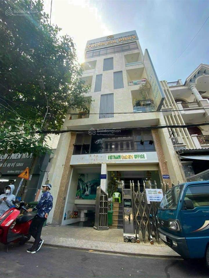 Xuất ngoại, bán tòa nhà vp đường hoàng văn thụ, p8, phú nhuận. dt 8x22 kc 7 tầng sẵn hđt. giá 38 tỷ
