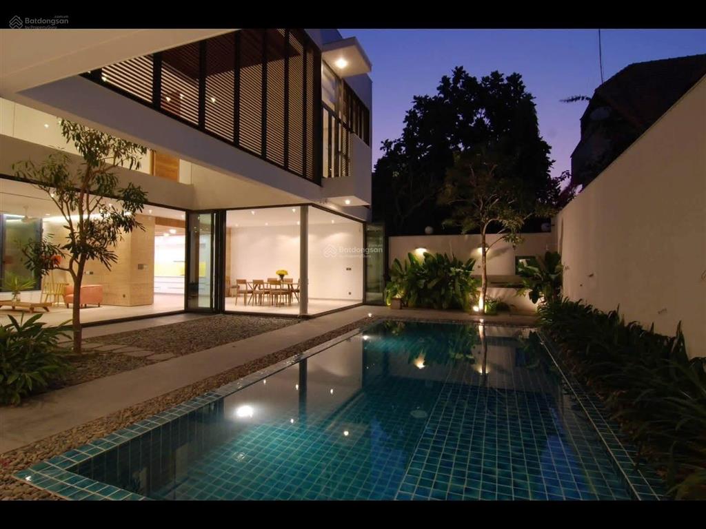 Cho thuê villa khu compound đường nguyễn văn hưởng, phường thảo điền, quận 2.  0911 383 ***  hoàng