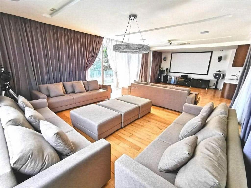 Cho thuê villa 650m2 khu compound đường nguyễn văn hưởng, phường thảo điền, quận 2.