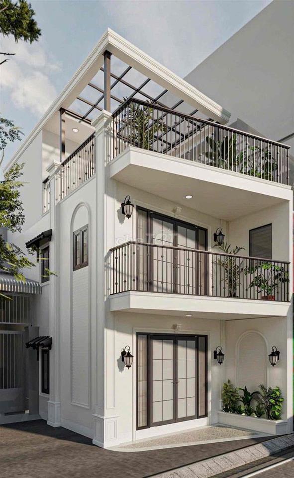 Nhà Võ Văn Tần 3tầng BTCT, ngang 4m,1 căn xe hơi đỗ ngày đêm
