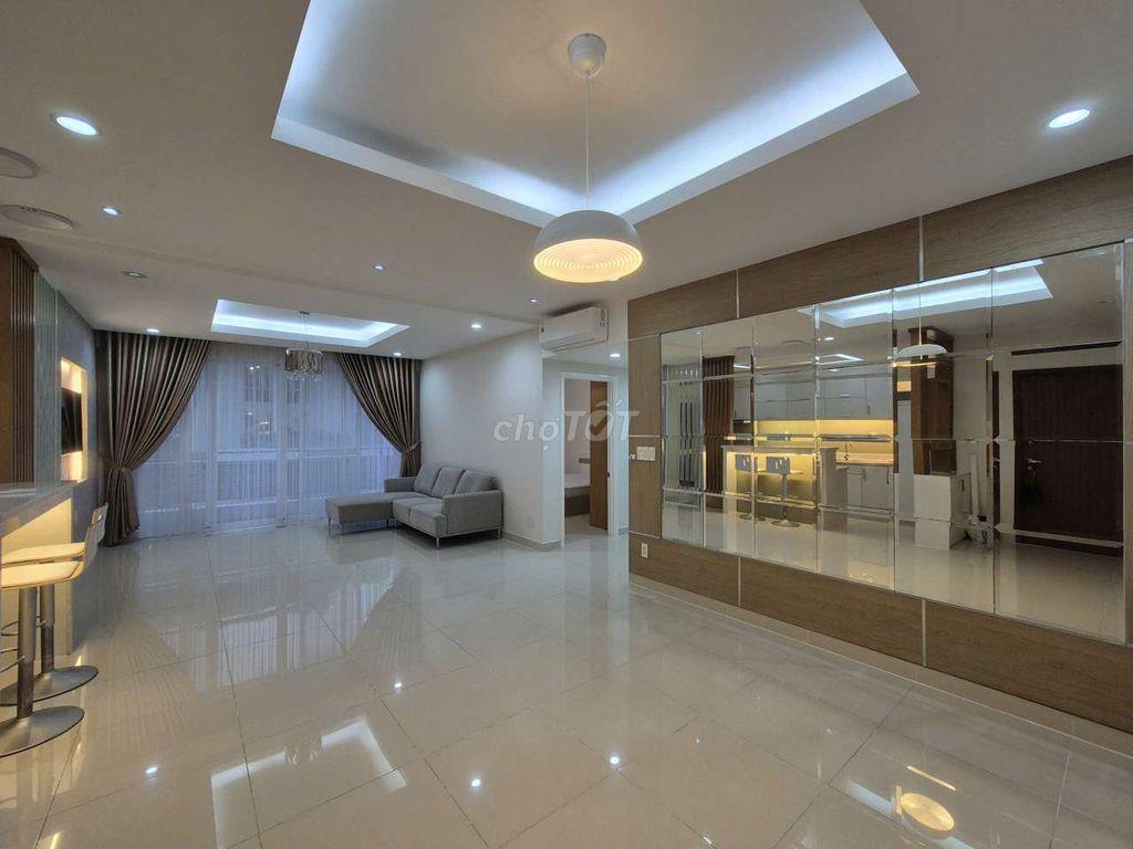 Cho thue chung cư Riverpark 1, Phú Mỹ Hưng, Q7, dt 130m2, tk 3pn 2wc