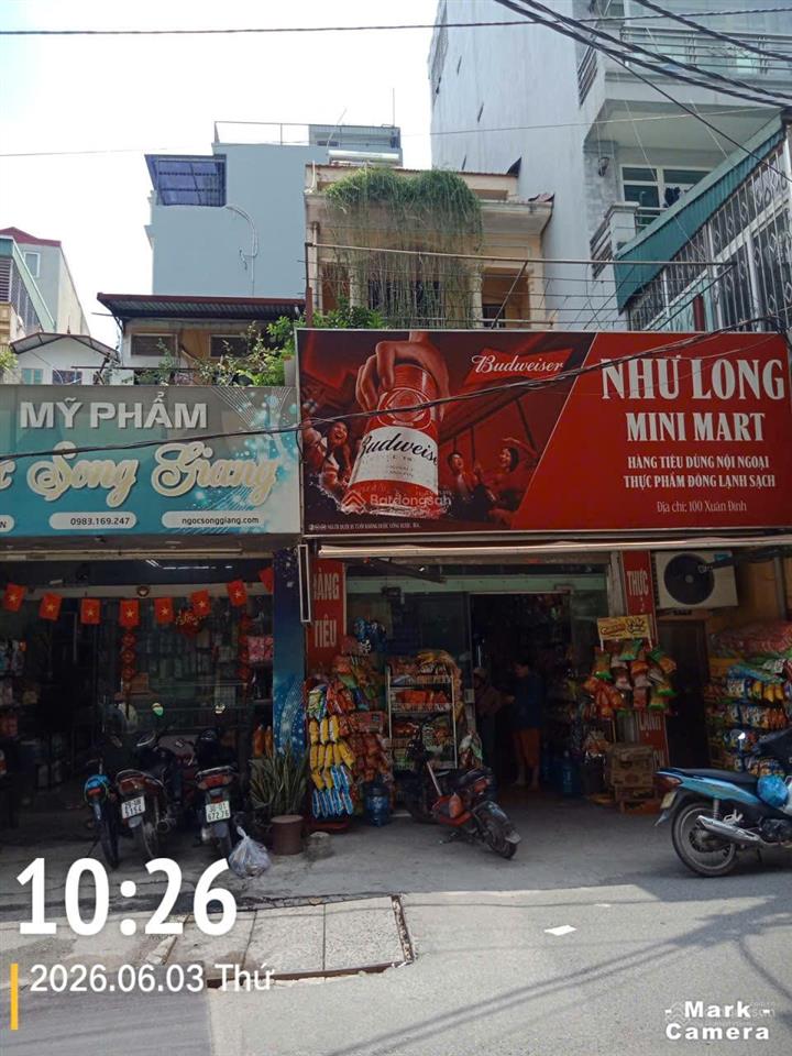 Đất vàng mp xuân đỉnh 440m, lô góc 2 mặt đường 3 mặt thoáng, mt 13m, kinh doanh sầm uất, giá 98 tỷ