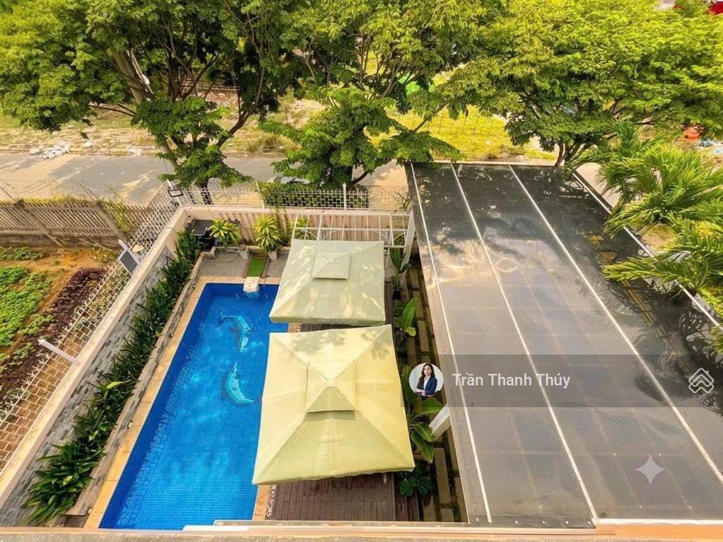 [hiếm]gần ngay mikazuki  biệt thự 378m2 đường lê văn miến  full nội thất cao cấp + hồ bơi