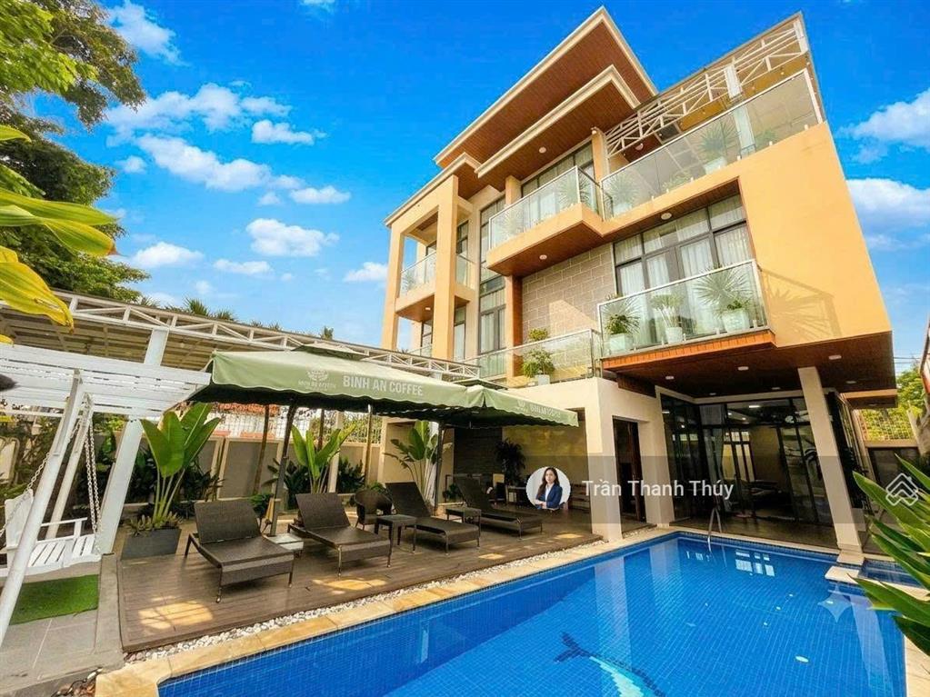 [hiếm]gần ngay mikazuki  biệt thự 378m2 đường lê văn miến  full nội thất cao cấp + hồ bơi