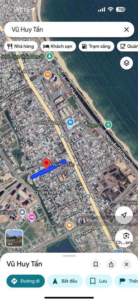[giá đầu tư] đất đường vũ huy tấn 107,5 m2 gần trường thpt liên chiểu giá đầu tư tốt
