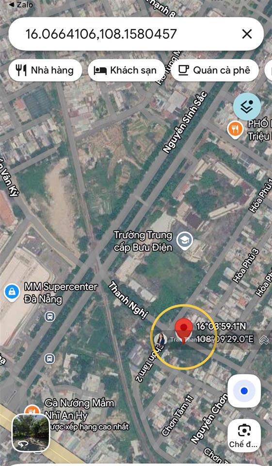 [hiếm có] chỉ 6,6x tỷ đất mt đường 10m5 thanh nghị  sát siêu thị mega market, cách biển 800m