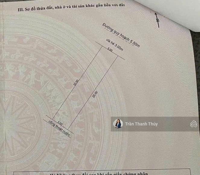 Giá tốt mùa này! đất phước lý 4 110m2  sổ hồng riêng, chỉ 4,5x tỷ