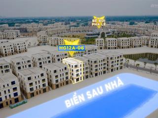 Bán căn biệt thự song lập cạnh bể bơi pha lê giá cực rẻ