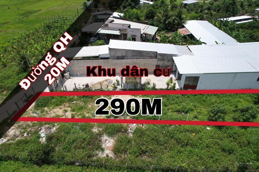 Bán đất mặt đường (20m) ngay đường hương lộ 39, trung tâm huyện diên khánh  giá cắt lỗ