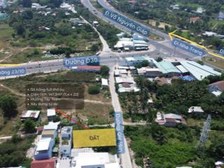 Bán đất lô góc 2 mặt tiền đường (16m) kết nối trục đường d30 (qh  30m) chỉ 50m sổ đỏ full thổ cư