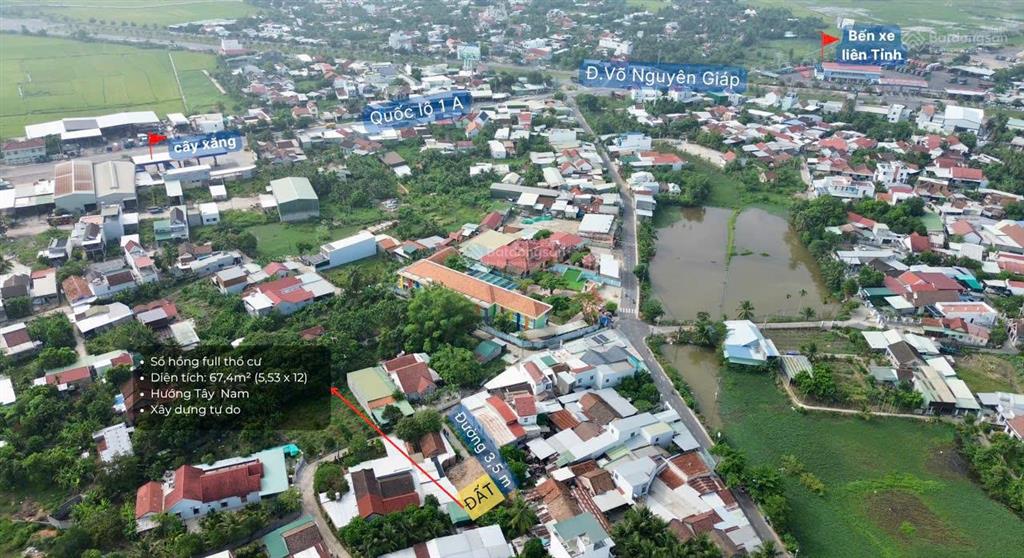 Bán đất đường huỳnh thúc kháng gần khu tđc xã diên toàn kết nối võ nguyên giáp chỉ 500m. sđ thổ cư