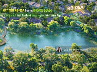 Hàng hiếm  biệt thự rừng đơn lập góc 2 mặt tiền hot nhất eco retreat giá 19,3 tỷ gần hồ thiên nga