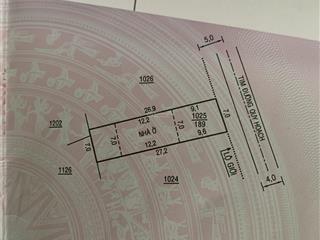 Bán nr tại 336/5 chu văn an, 5,5 tỷ, 189m2, 2pn, 2wc, mặt tiền 7m