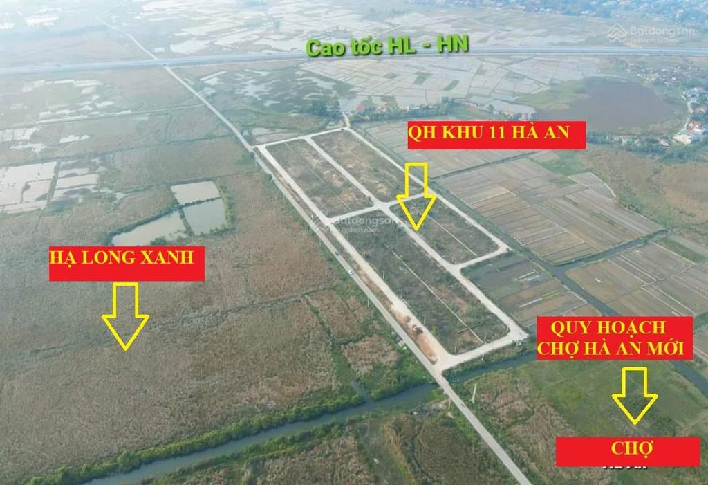 Bán đất khu 11 hà an, đối diện dự án vinhomes global gate 18 tỷ usd