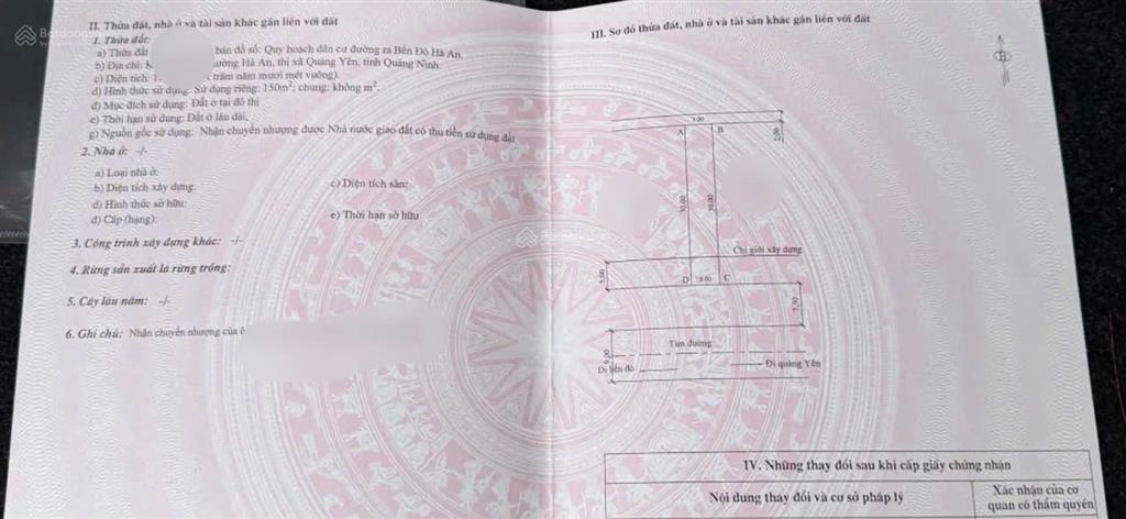 Bán ô đất trục bến đò hà an, giáp siêu dự án vinhomes hạ long xanh