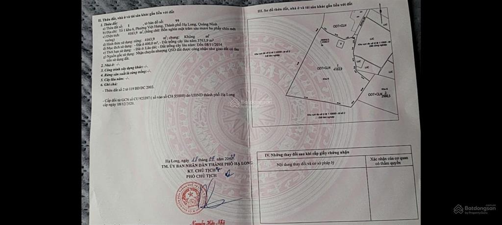 Bán đất làm tổ hợp khu đô thị sinh thái, vui chơi, hồ câu cá tại hạ long, giáp công viên rừng