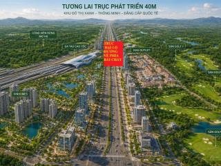 Bán ô đất xây khách sạn, nằm trên trục đường đại lộ 60m, cổng vinhomes global gate