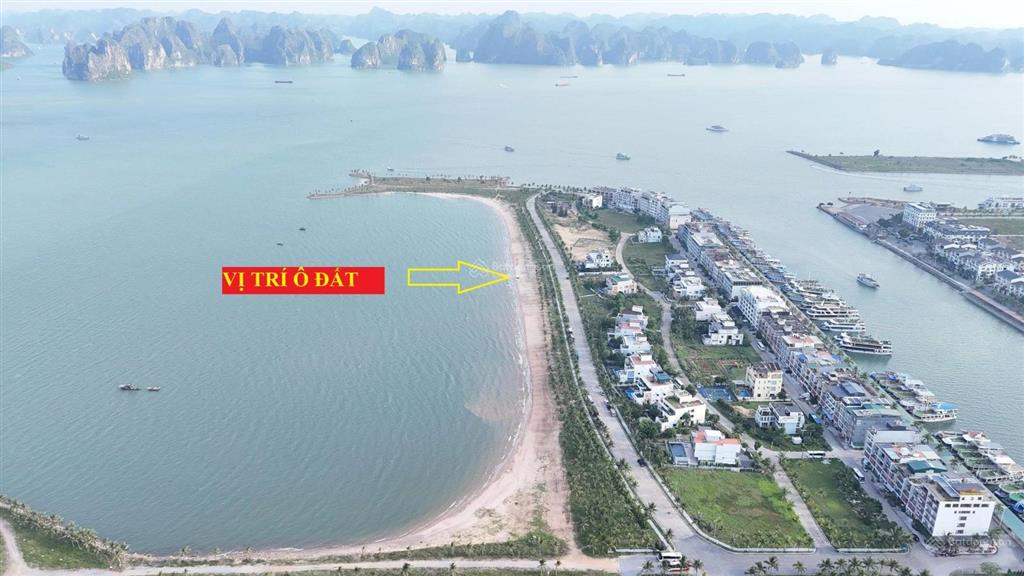 Bán đất biệt thự biển tuần châu, vị trí đẹp nhất trên đảo ngọc