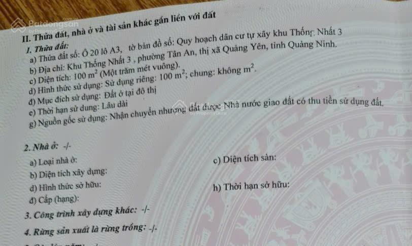 Bán ô đất qh thống nhất 3, giá tham khảo tốt trong khu vực