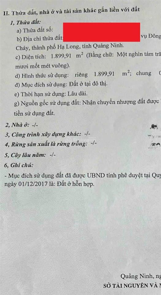 Bán lô đất hỗn hợp 2000m2, xây cao tầng, 3 mặt tiền, trục đại lộ marine