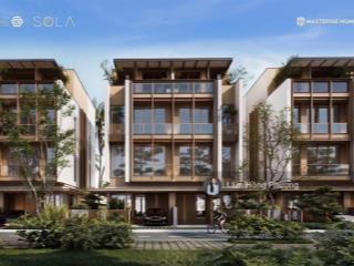 Bán biệt thự song lập 8x19m2 sola đảo ánh dương quận 2 giá 59tỷ, căn đẹp cạnh công viên và hồ bơi