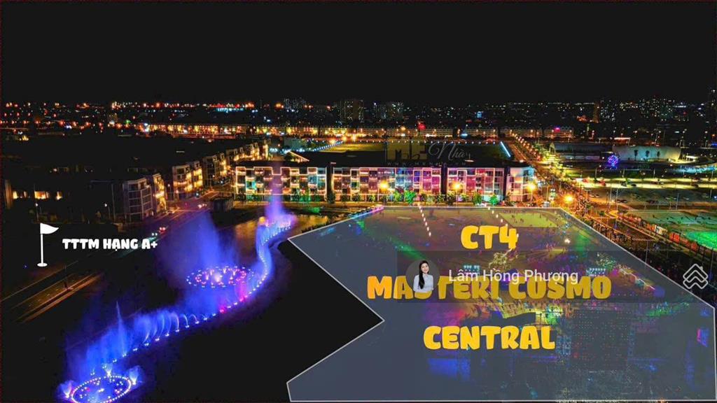 Bán căn góc 3pn cosmo central quận 2 giá 14tỷ6, lầu cao view nhạc nước vốn ban đầu chỉ 30%