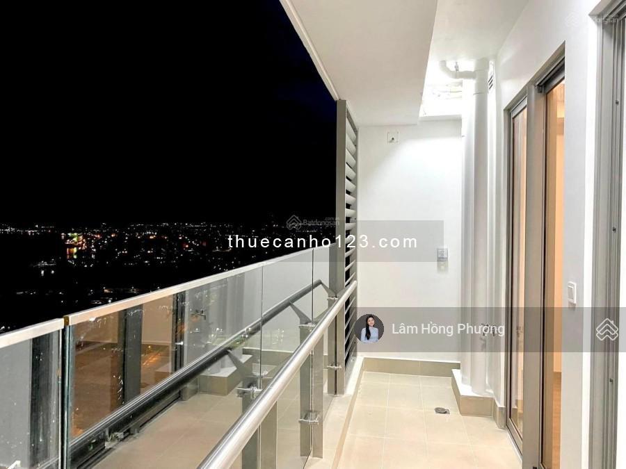 Cho thuê 55m2 sky89 quận 7 view sông giá 10.8triệu có máy lạnh, rèm máy nước nóng