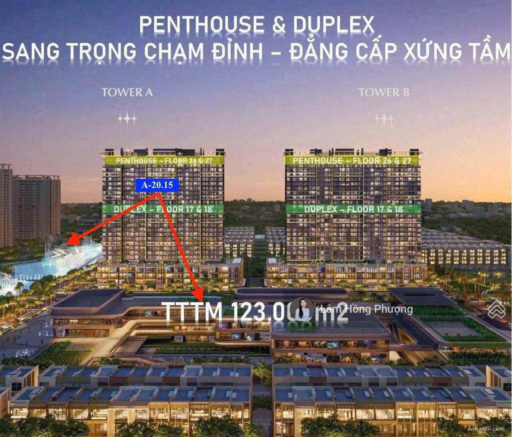 Bán căn hộ 76m2 view tttm lumiere midtown tầng 20 giá 12.3 tỷ đã ký hđmb  0939 220 ***