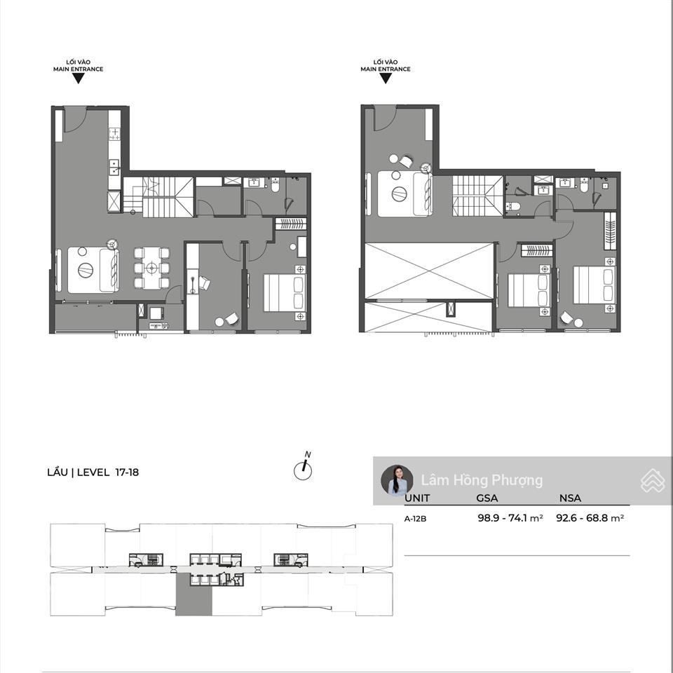 Bán duplex lumière midtown 173m2 hướng đông nam view tttm và nhạc nước giá 27,2 tỷ  0939 220 ***