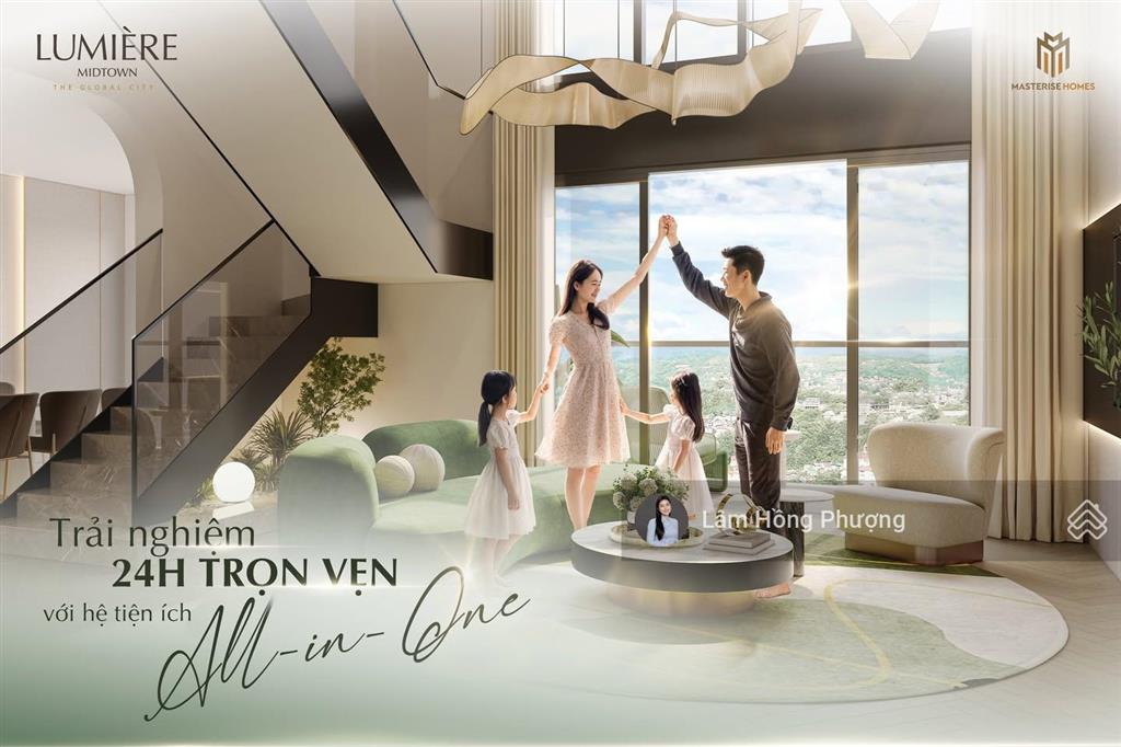 Bán duplex lumière midtown 173m2 hướng đông nam view tttm và nhạc nước giá 27,2 tỷ  0939 220 ***