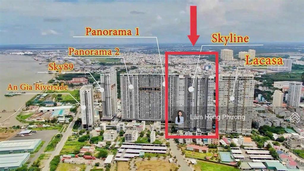 Cần bán gấp căn hộ 83m2 an gia skyline quận 7 view sông 3pn giá 5.35 tỷ  0939 220 *** ms. phượng