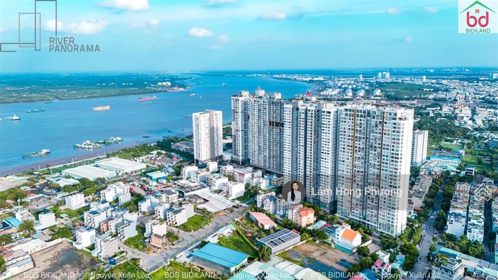 Bán căn hộ 64.5m2 river panorama 2 view sông lầu cao giá 4.6 tỷ sẵn sổ hồng  0939 220 *** ms. phượng